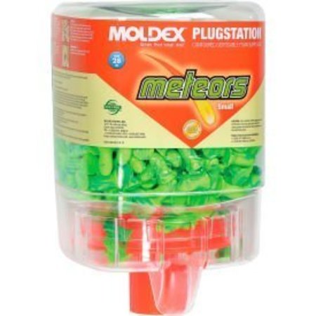 MOLDEX Moldex 6634 Meteors Earplug PlugStation Dispenser, Small, NRR 28dB, 250 PairsDispenser 6634